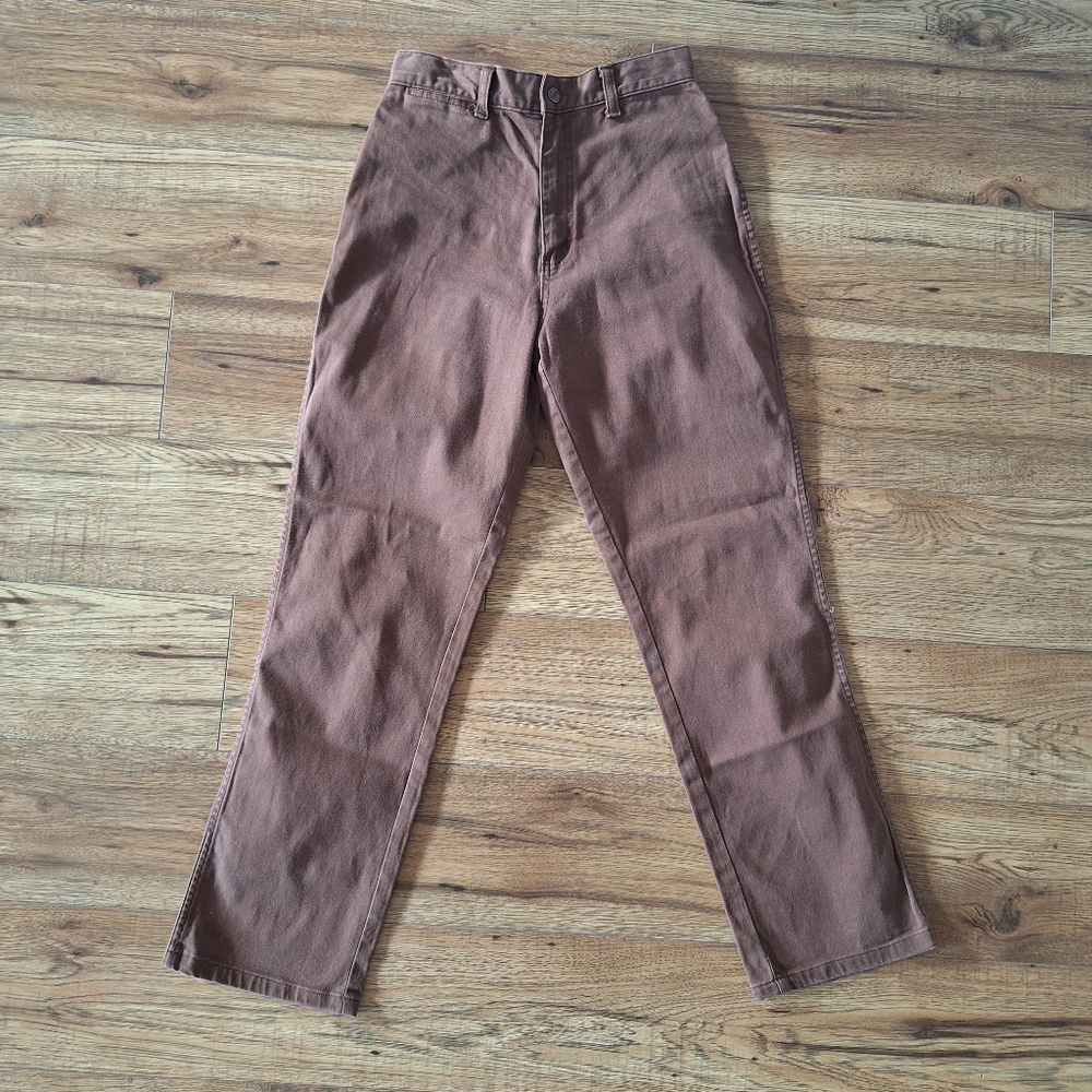 Vintage Jalapeno High Rise Straight Pants Size 6 Women's Trendy